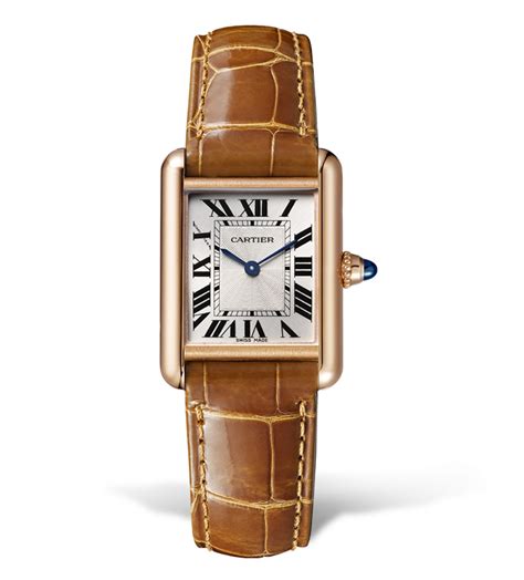 orologio cartier donna cinturino in pelle|cartier tank prezzi.